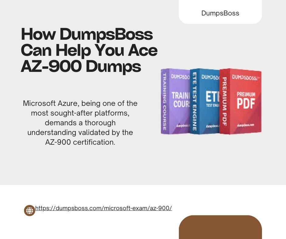 How To Review Important Topics With Dumpsboss Az-900 Dumps